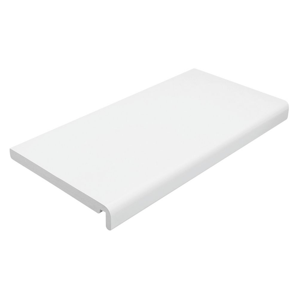 FloPlast Full Replacement Fascia Board White 200mm x 18mm x 3000mm 2 Pack