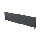 Ximax Oceanus 445mm x 1800mm 4679BTU Anthracite Horizontal Designer Radiator