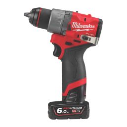 Milwaukee M12FDD2-602X 12V 2 x 6.0Ah Li-Ion RedLithium Brushless Cordless Drill Driver