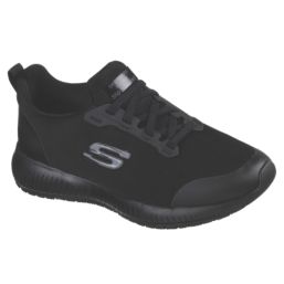 Skechers Squad SR Size 9 Womens Black  Slip-On Occupational Work Trainers