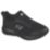 Skechers Squad SR Size 9 Womens Black  Slip-On Occupational Work Trainers