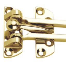 Smith & Locke Door Guard 103mm Polished Brass