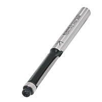 Trend  ¼" Shank Double-Flute Straight Guided Trimmer 6.3 x 25.4mm