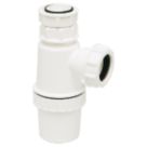 FloPlast  Telescopic Bottle Trap White 40mm