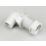 FloPlast Bent Tank Connectors White 21.5mm 5 Pack