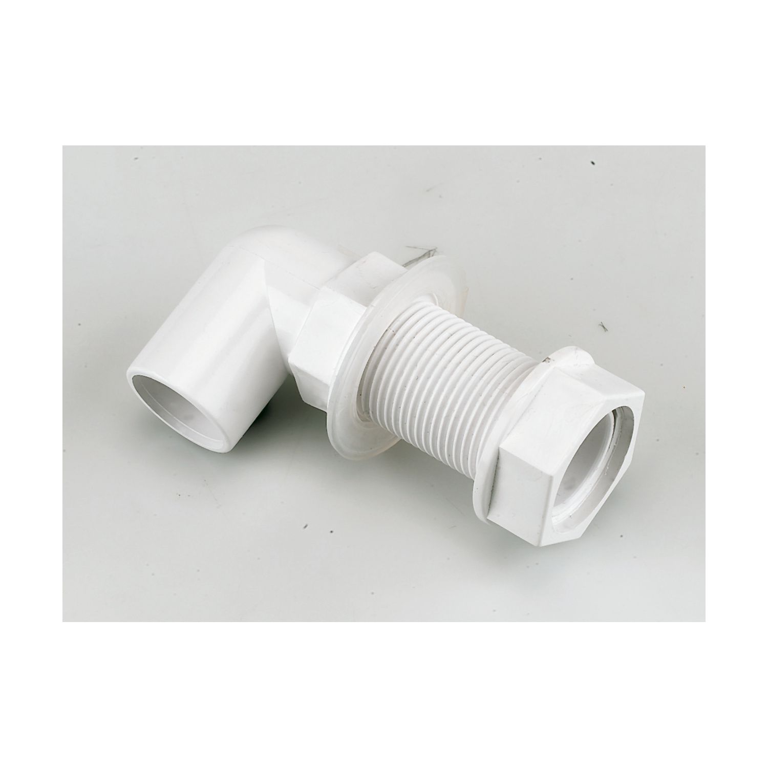 FloPlast Bent Tank Connectors White 21.5mm 5 Pack (11326)