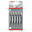 Bosch  T144D Wood Jigsaw Blades 100mm 5 Pack