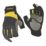 Stanley 3-Finger Framer Performance Gloves Grey Medium