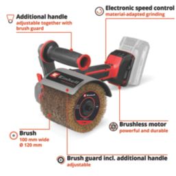 Einhell Professional TP-BR 18/32 Li BL Brushless 18V Li-Ion Power X-Change Cordless Sanding Roller - Bare