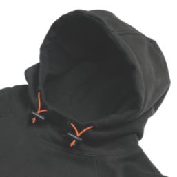 Scruffs Tamworth Logo Womens Hoodie Black Size 12
