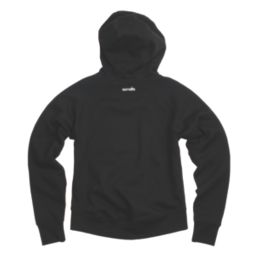 Scruffs Tamworth Logo Womens Hoodie Black Size 12