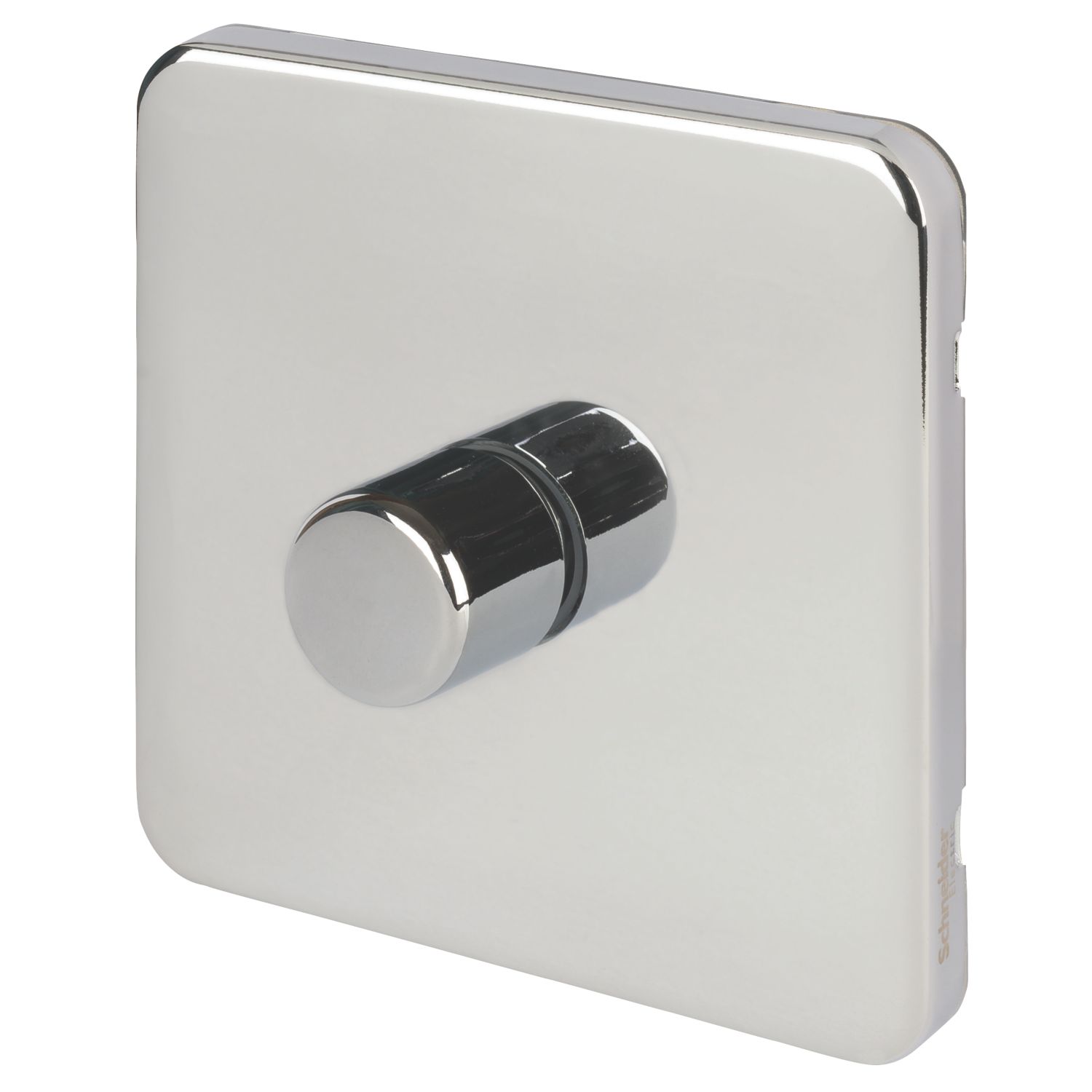 Schneider Electric Lisse Deco 1-Gang 2-Way Dimmer Switch Polished Chrome (113FF)