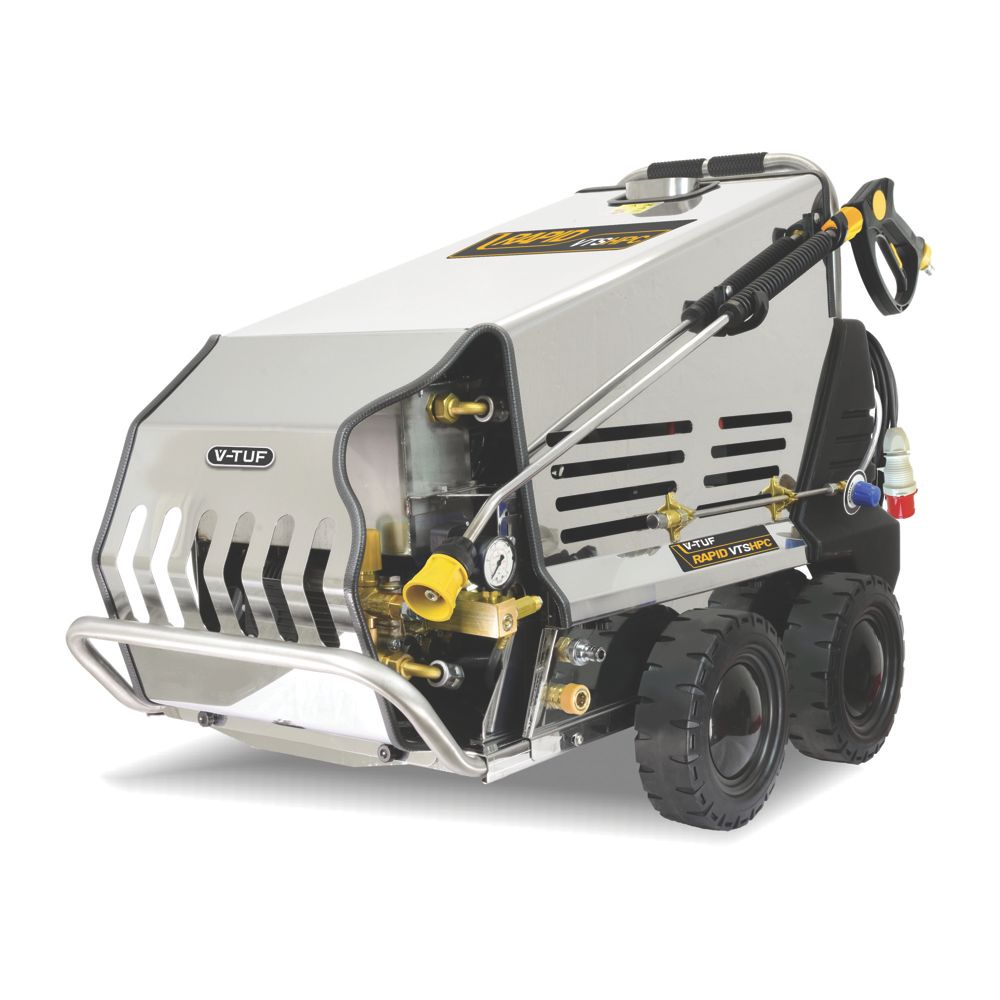 V-Tuf RAPIDVTS1520HPC 200bar Electric Hot Water Pressure Washer 5500W 415V