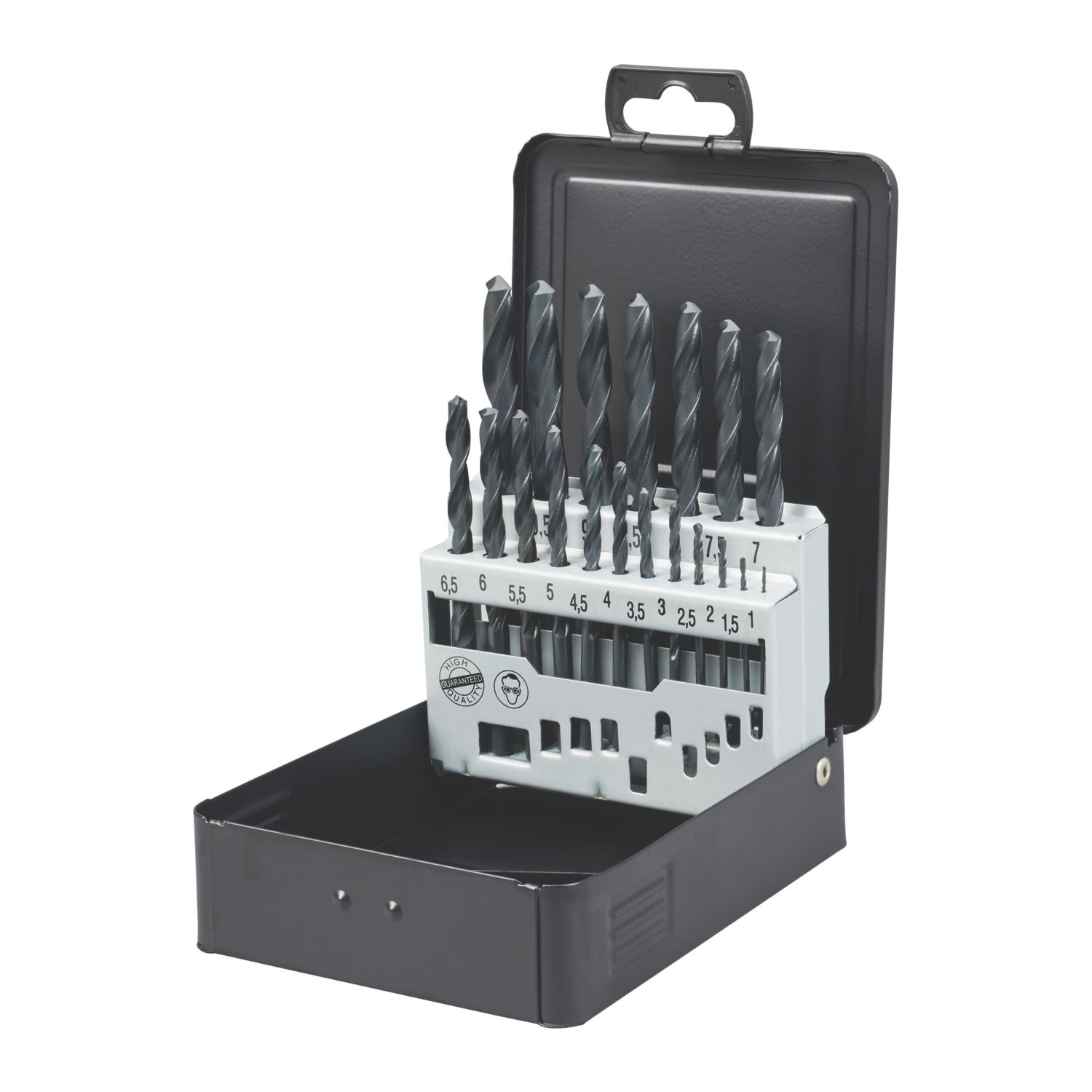 Milwaukee Straight Shank Metal Drill Bit Set 19 Pieces (113GE)