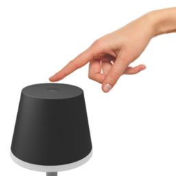 Philips Hue Go LED Portable Table Lamp Black 6W