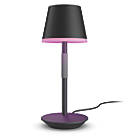 Philips Hue Go LED Portable Table Lamp Black 6W