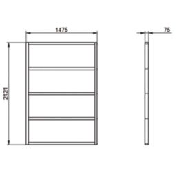 Forest  7' x 5' Timber Shed Base