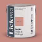 LickPro Max+ 2.5Ltr Red 03 Matt Emulsion  Paint
