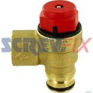 Vokera 2907 Safety valve (push fit)