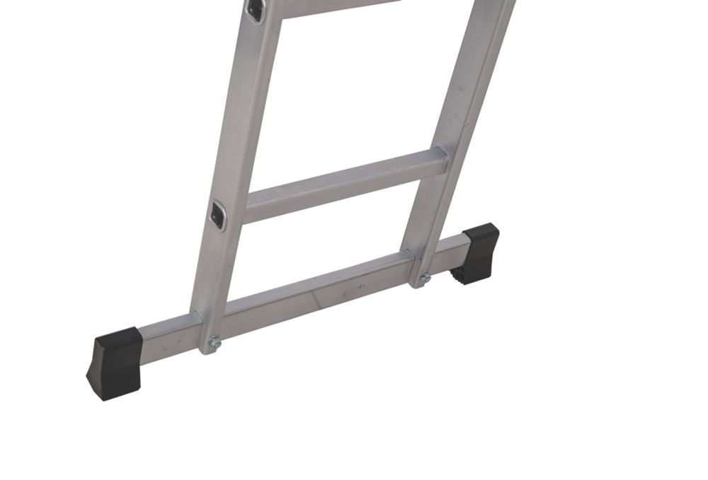 Werner Aluminium 2.42m Combination Ladder - Screwfix