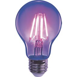 Sylvania Helios Chroma ES A60 Blacklight LED Light Bulb 4W Screwfix