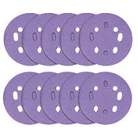 Trend AB/125/180A  Random Orbit Sanding Discs Punched 125mm 180 Grit 10 Pack