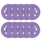 Trend  AB/125/180A Random Orbit Sanding Discs Punched 125mm 180 Grit 10 Pack