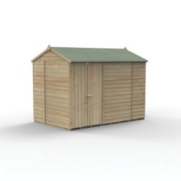 Forest Beckwood 9' 6" x 6' (Nominal) Reverse Apex Shiplap Timber Shed