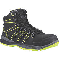 Helly Hansen Addvis Mid S3 Metal Free  Safety Boots Black / Yellow Size 6
