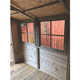 Shire Guernsey PT 6' 6" x 10' (Nominal) Apex Shiplap Timber Shed