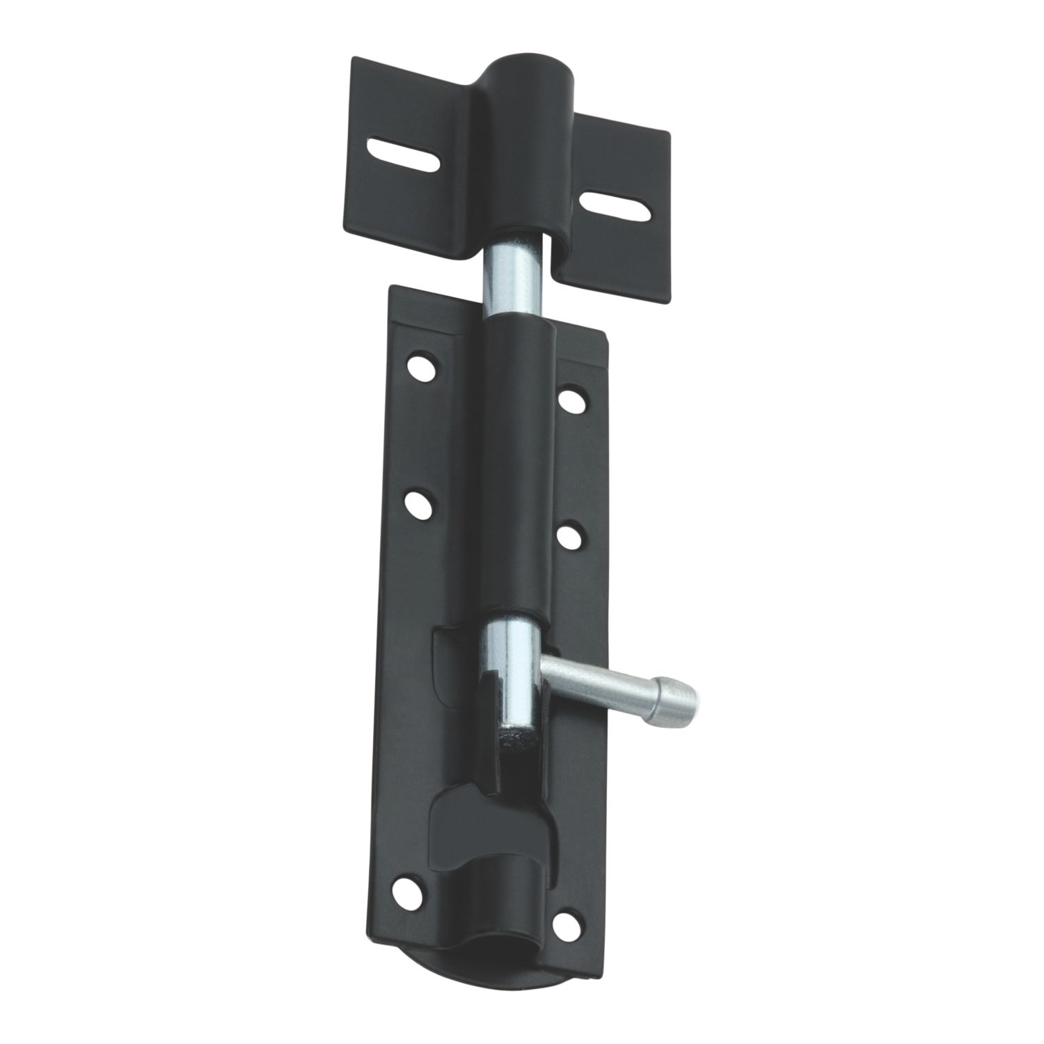Smith & Locke Adjustable Barrel Gate Bolt Black 102mm (113VE)