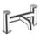 Hansgrohe Vernis Blend Chrome 123mm Deck Mounted Lever 2 Tap Holes Bath Mixer Tap