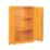 Barton  2-Shelf Hazardous Substance Cabinet Yellow 915mm x 457mm x 1524mm