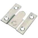 Essentials Flush Mounts Zinc-Plated 35mm x 37mm x 3.75mm 10 Pack