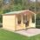 Shire Berryfield 11' x 10' (Nominal) Apex Timber Log Cabin