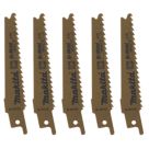 Makita  B-20432 Wood with Nails Reciprocating Saw Blades 100mm 5 Pack