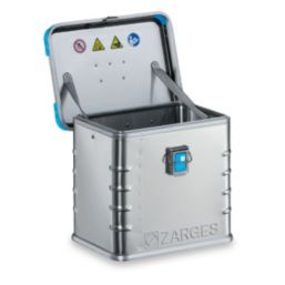 Zarges 27Ltr 300mm x 400mm x 340mm Silver Storage Box