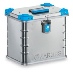Zarges 27Ltr 300mm x 400mm x 340mm Silver Storage Box