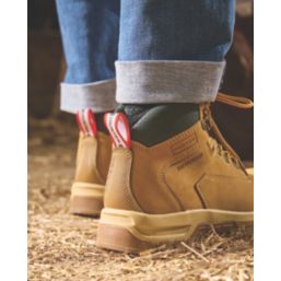 Hunter  Size 10  Honey Waterproof  Safety Boots