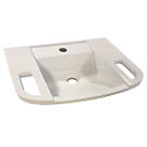 EXOS Accessible Wash Basin 1 Tap Hole 280mm