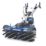 Hyundai HYSW1000 173cc Self-Propelled Petrol Yard Sweeper Powerbrush 1000mm