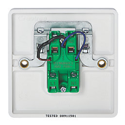 Crabtree Instinct 20A 1-Gang DP Control Switch White with LED