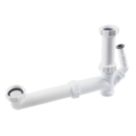 Flomasta Sink Kit w/ Appliance Inlet Gloss White 40mm