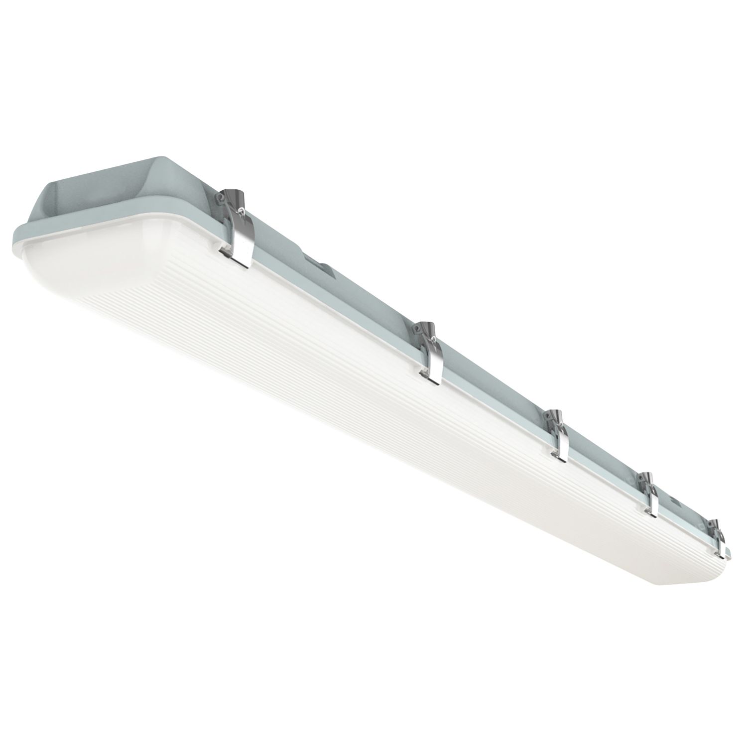 4lite Twin 6ft Non-Maintained Emergency LED Non Corrosive Batten With Microwave Sensor 73W 7320lm 230V (114KK)