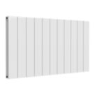 Reina Casina 600mm x 1040mm 3869BTU White Horizontal Aluminium Radiator