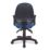 Nautilus Designs Java 300 Medium Back Task/Operator Chair Fixed Arms Blue