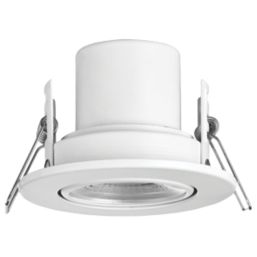 LAP Cosmoseco Tilt  Fire Rated LED Downlight White 5.8W 450lm 10 Pack