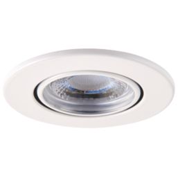 LAP Cosmoseco Tilt  Fire Rated LED Downlight White 5.8W 450lm 10 Pack