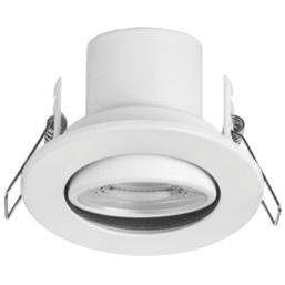 LAP Cosmoseco Tilt  Fire Rated LED Downlight White 5.8W 450lm 10 Pack