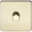 Knightsbridge  1-Gang 2-Way LED Intelligent Dimmer Switch  Polished Brass